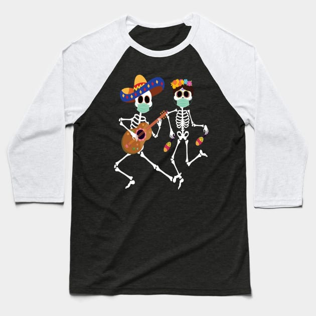 Day of the dead dia de los muetros 2020 gift Baseball T-Shirt by DODG99